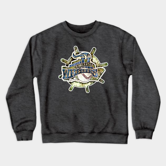 Charleston Wheelers Baseball Crewneck Sweatshirt by Kitta’s Shop